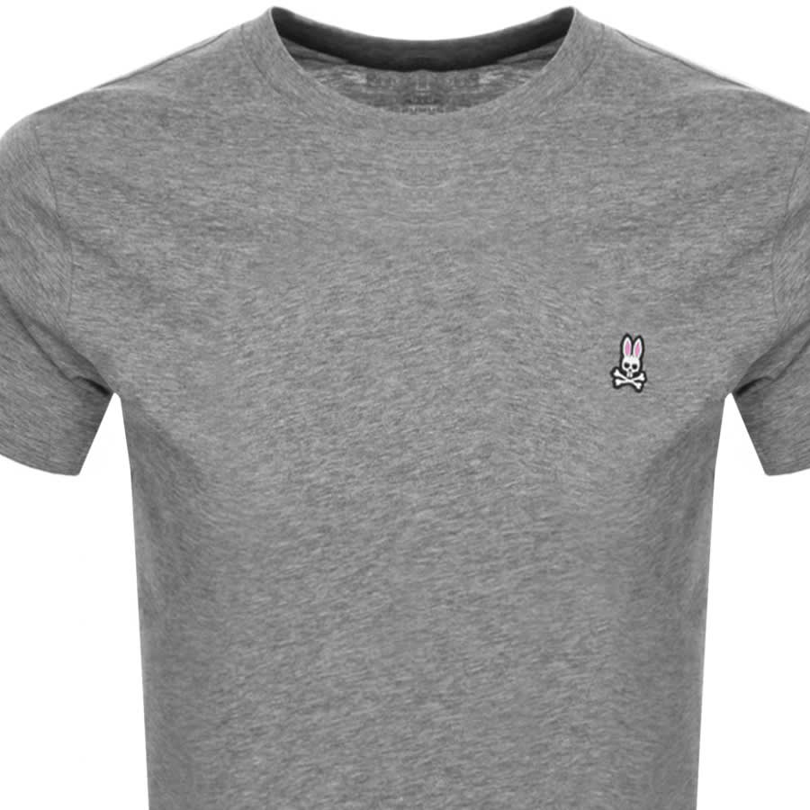 Alternative Image for ProductPsycho Bunny Classic Crew Neck T Shirt Grey2